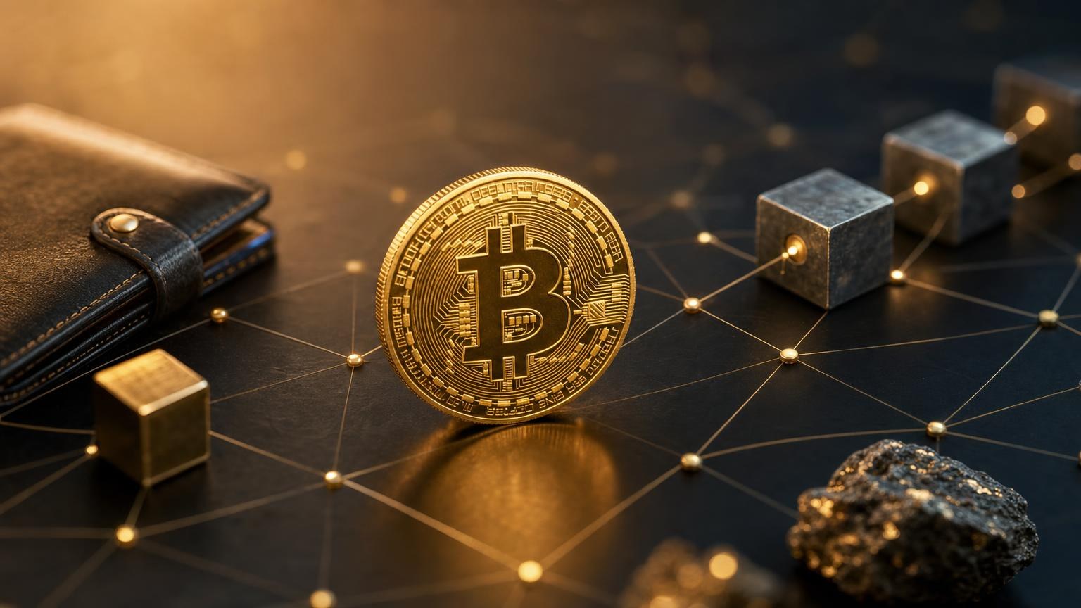 A beginner examining how a Bitcoin transaction moves from a wallet through the peer-to-peer network into a confirmed blockchain record